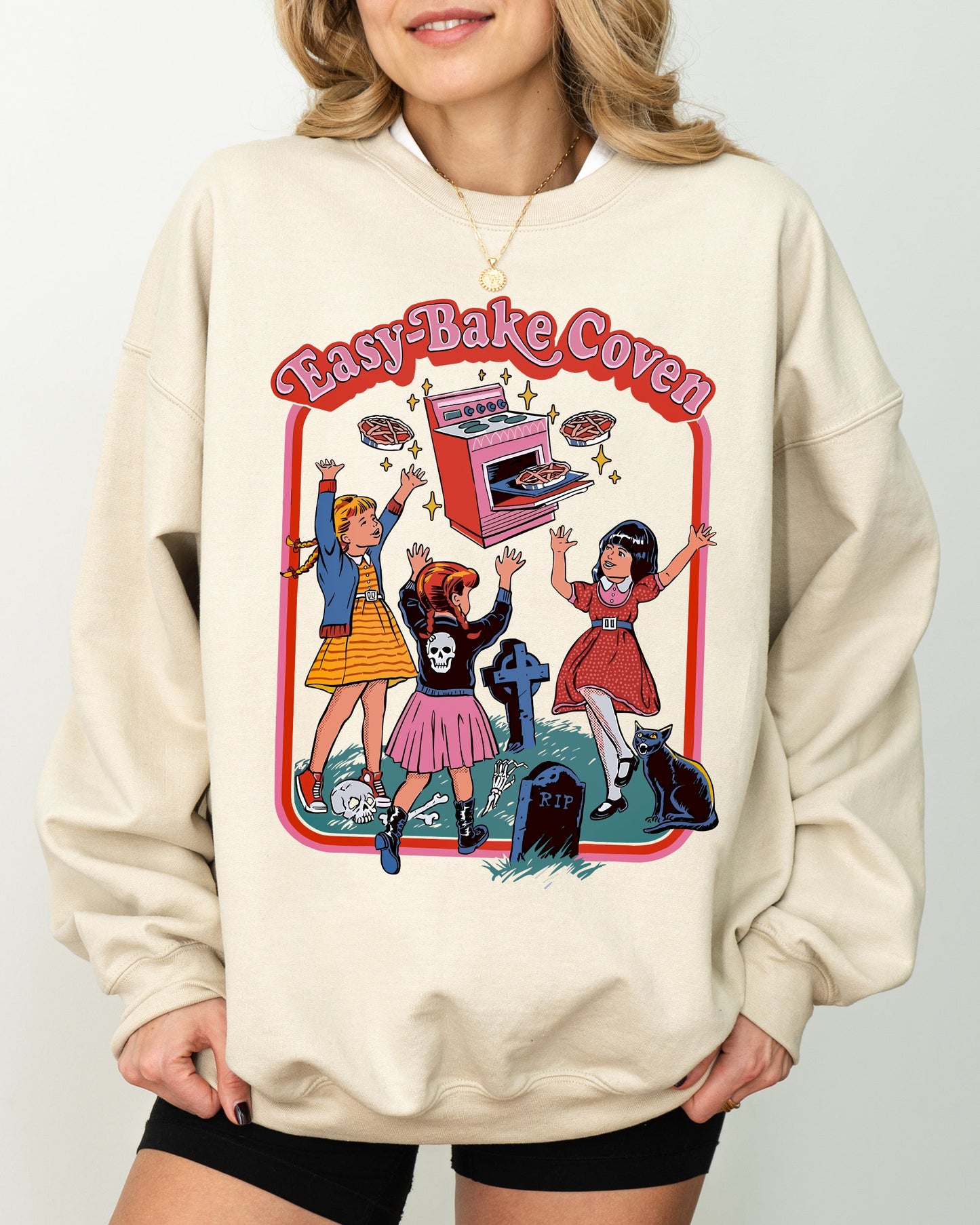 Easy-Bake Coven Spooky Halloween Costume Sweatshirt