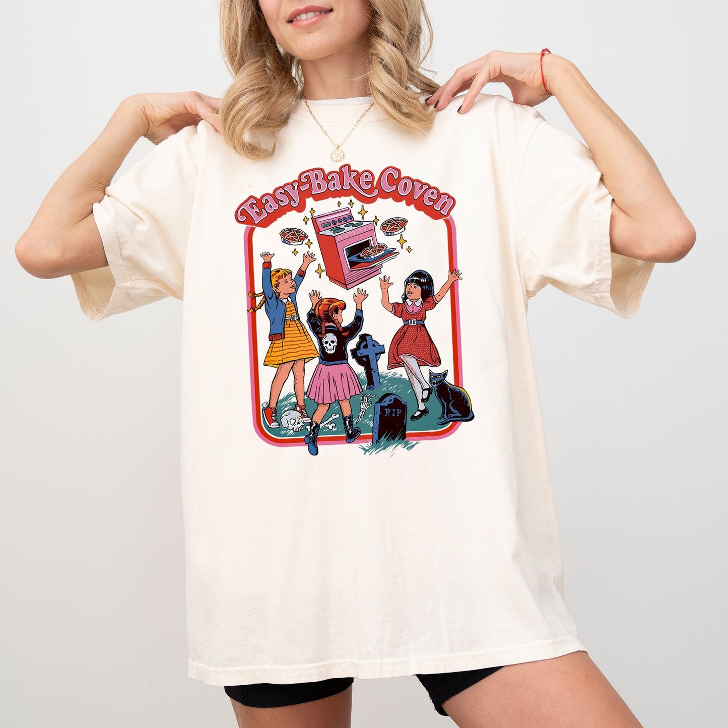 Easy-Bake Coven Halloween Graphic Comfort Colors T-Shirt