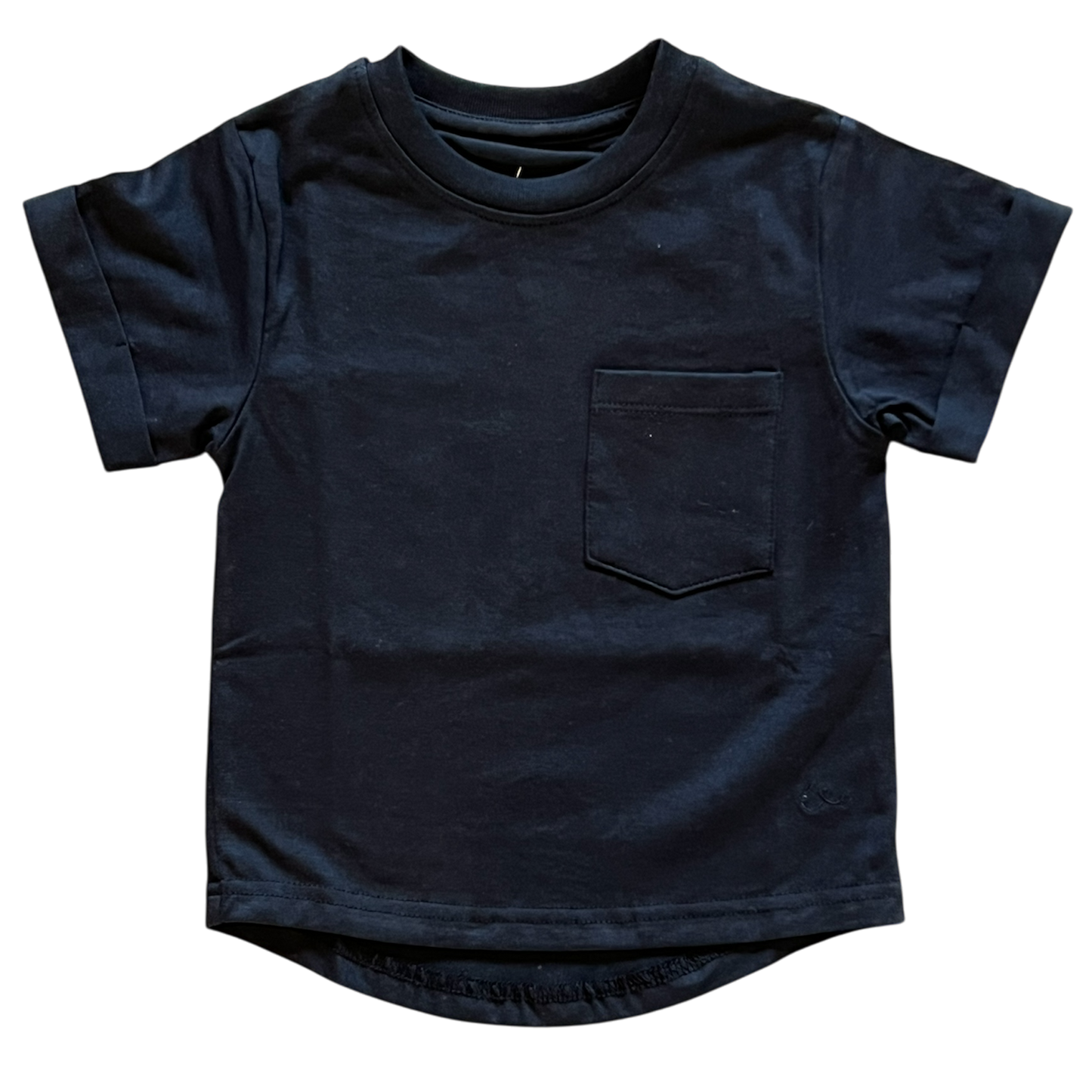 Boxy Fit Earthy Tone Kids Tee Onyx