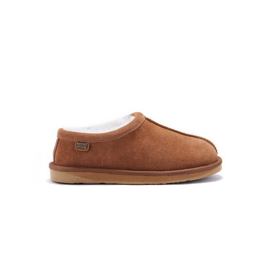 Ultra Low Cut Chestnut Shoe Rubber Sole Outback
