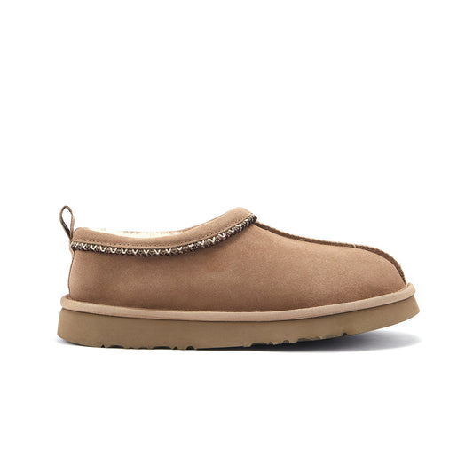 Ultra Low Cut Taupe Shoe with Rubber Sole Outback Braid