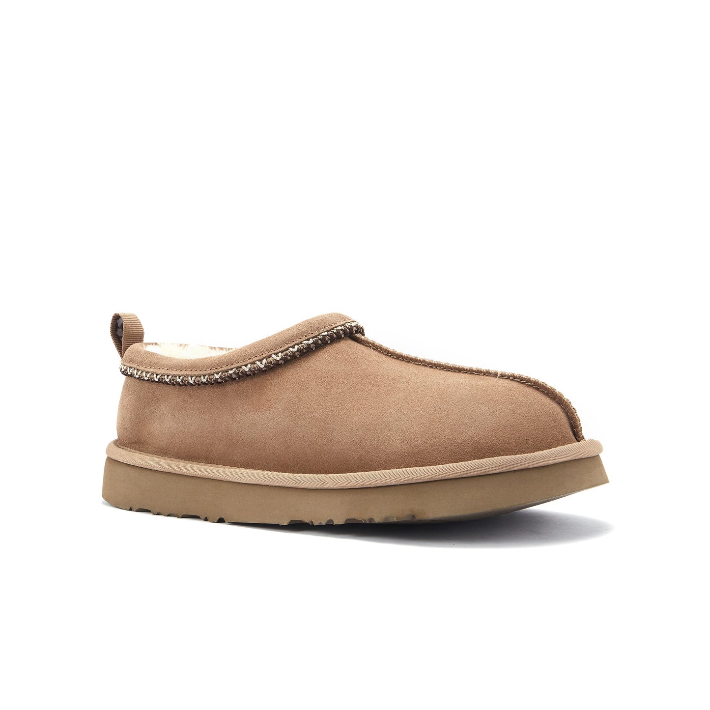 Ultra Low Cut Taupe Shoe with Rubber Sole Outback Braid