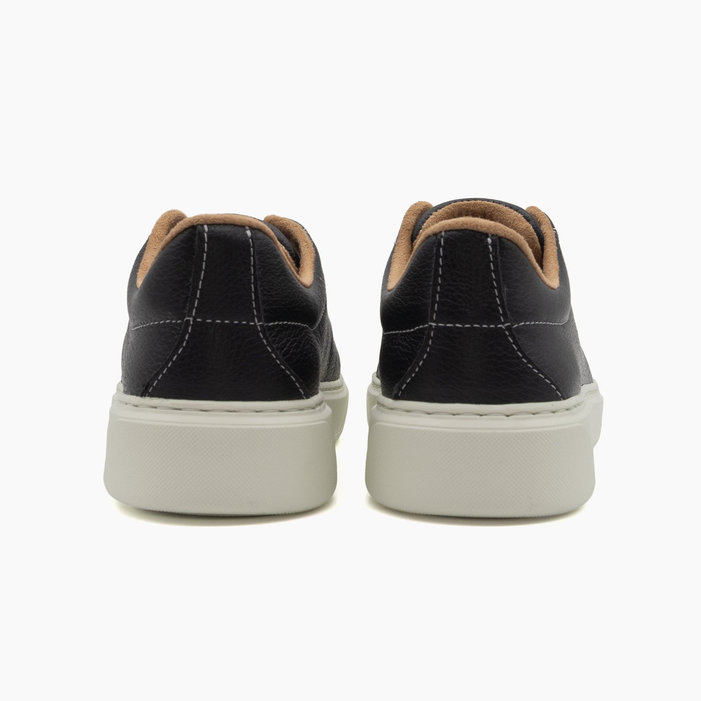 Liberty Old Glory All-White Full-Grain Leather Low Top BLKSWN