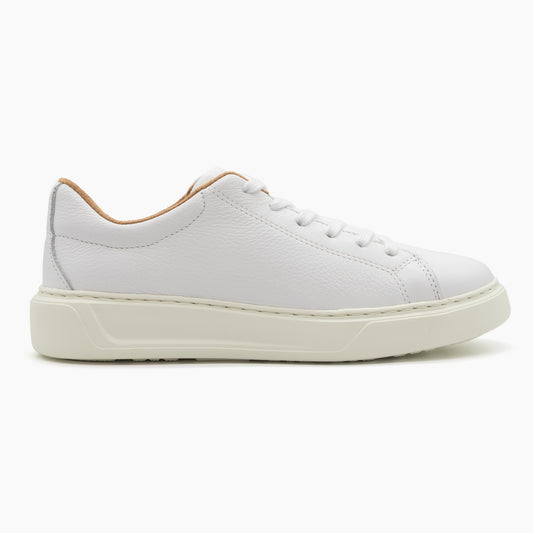 Liberty Old Glory All-White Full-Grain Leather Low Top BLKSWN