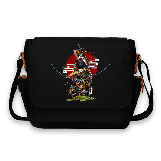 One Piece Trio Messenger Bag