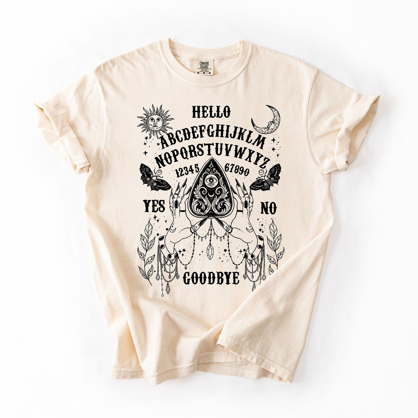 Ouija Board, Spooky, Tarot, Halloween, Witch, Comfort Colors T-Shirt
