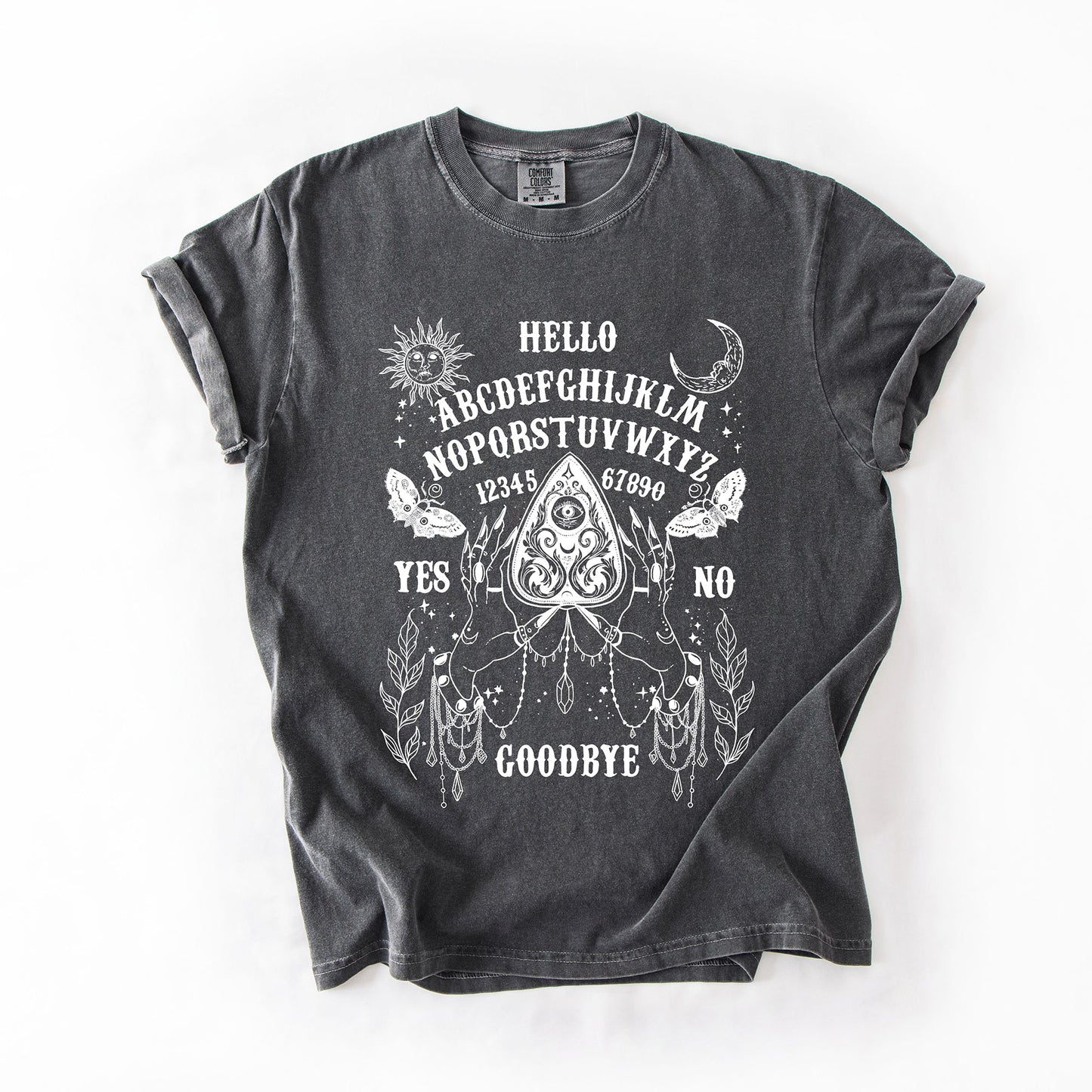Ouija Board, Spooky, Tarot, Halloween, Witch, Comfort Colors T-Shirt