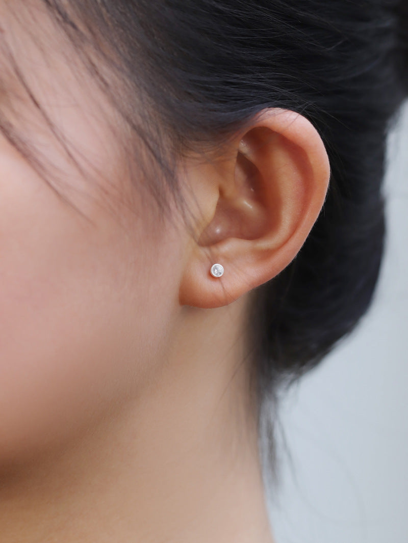 Color Palette 18K Gold Plated Dangle Stud Earrings