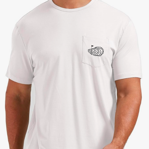 play it as it lies pocket tee Oyster Brands