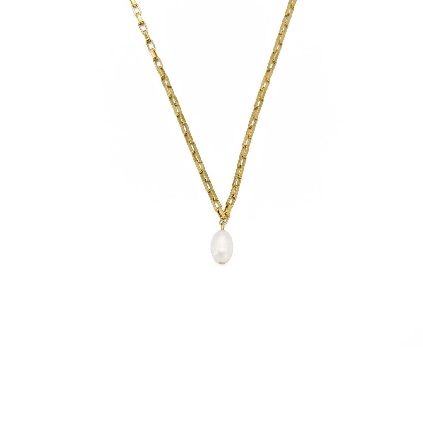 Calandiva 18k Gold Plated Fresh Stone Necklace ADIBA