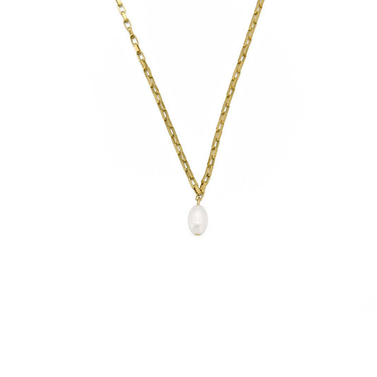 Calandiva 18k Gold Plated Fresh Stone Necklace ADIBA