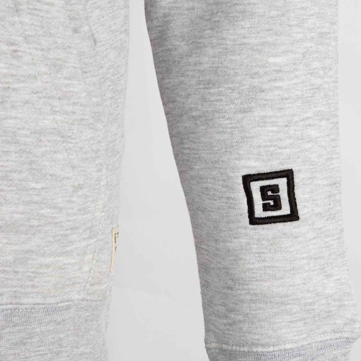 Grey and Black Heavyweight Fleece Sweatshirt Some Slight Clothing