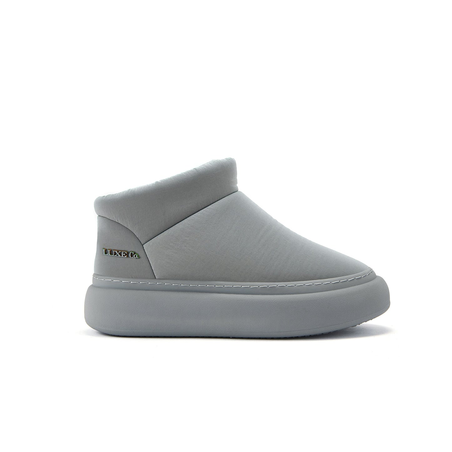 Ultra Low Cut Pull On Boot Moulded Rubber Sole PISCIS ICE GRAY Australia Luxe Collective