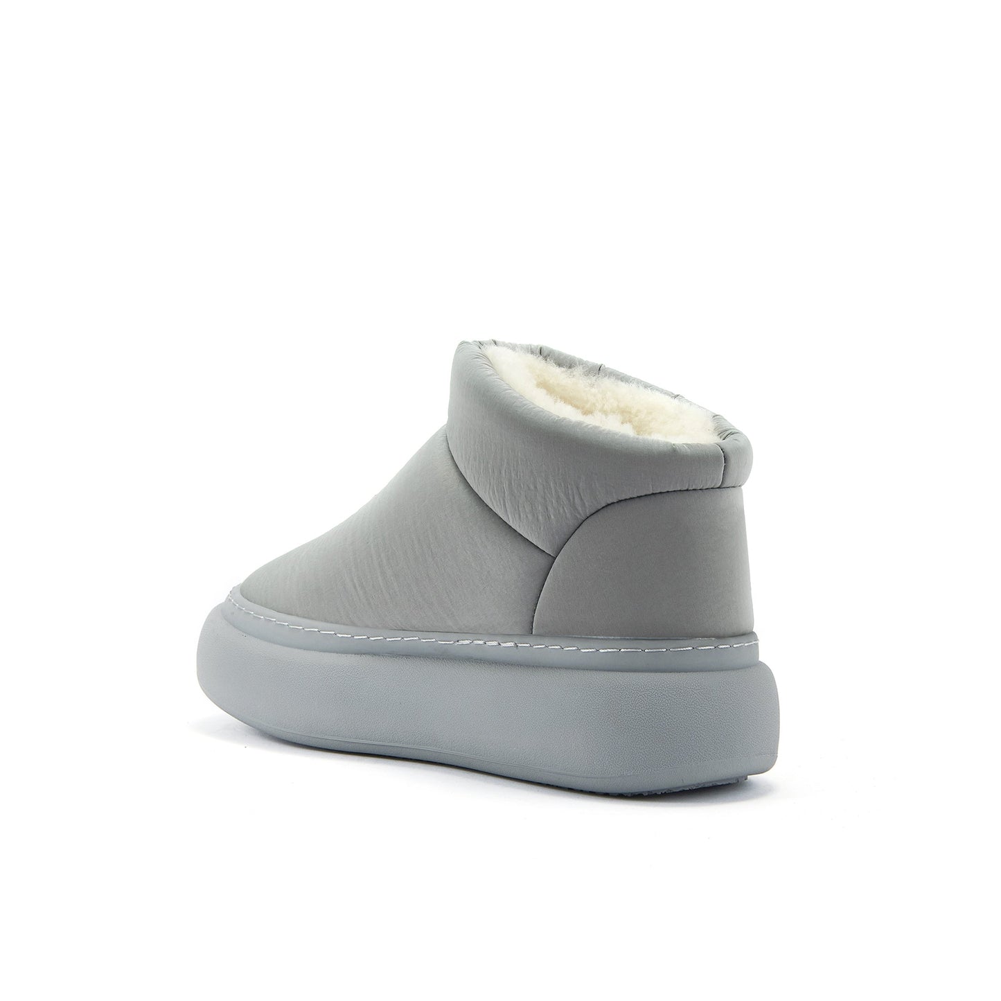 Ultra Low Cut Pull On Boot Moulded Rubber Sole PISCIS ICE GRAY Australia Luxe Collective