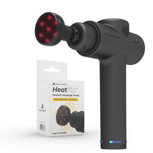 HeatTip Heated Massage Head for MVP+ Percussion Massage Gun iReliev