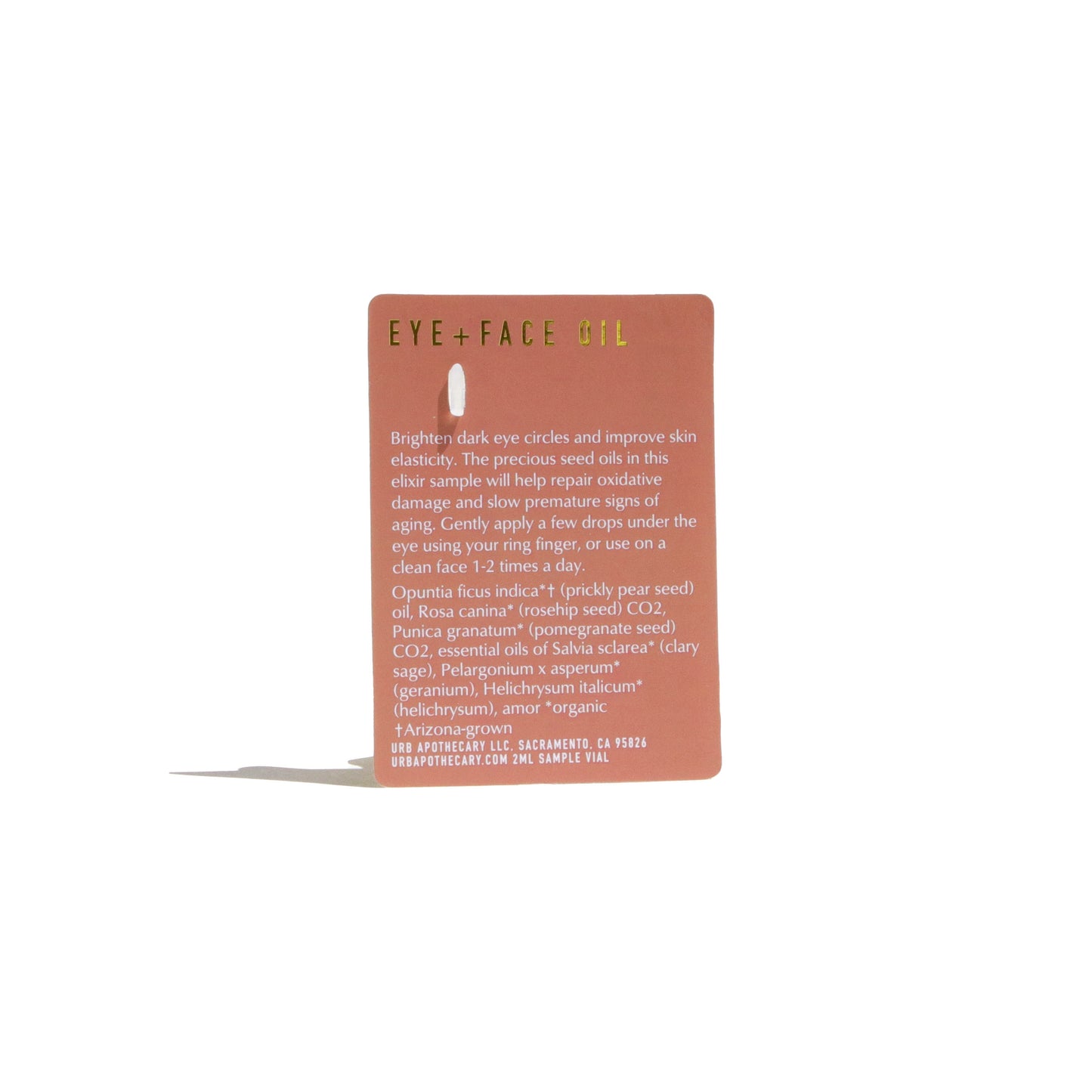 Prickly Pear Seed Oil 95% Facial Serum Elixir URB APOTHECARY