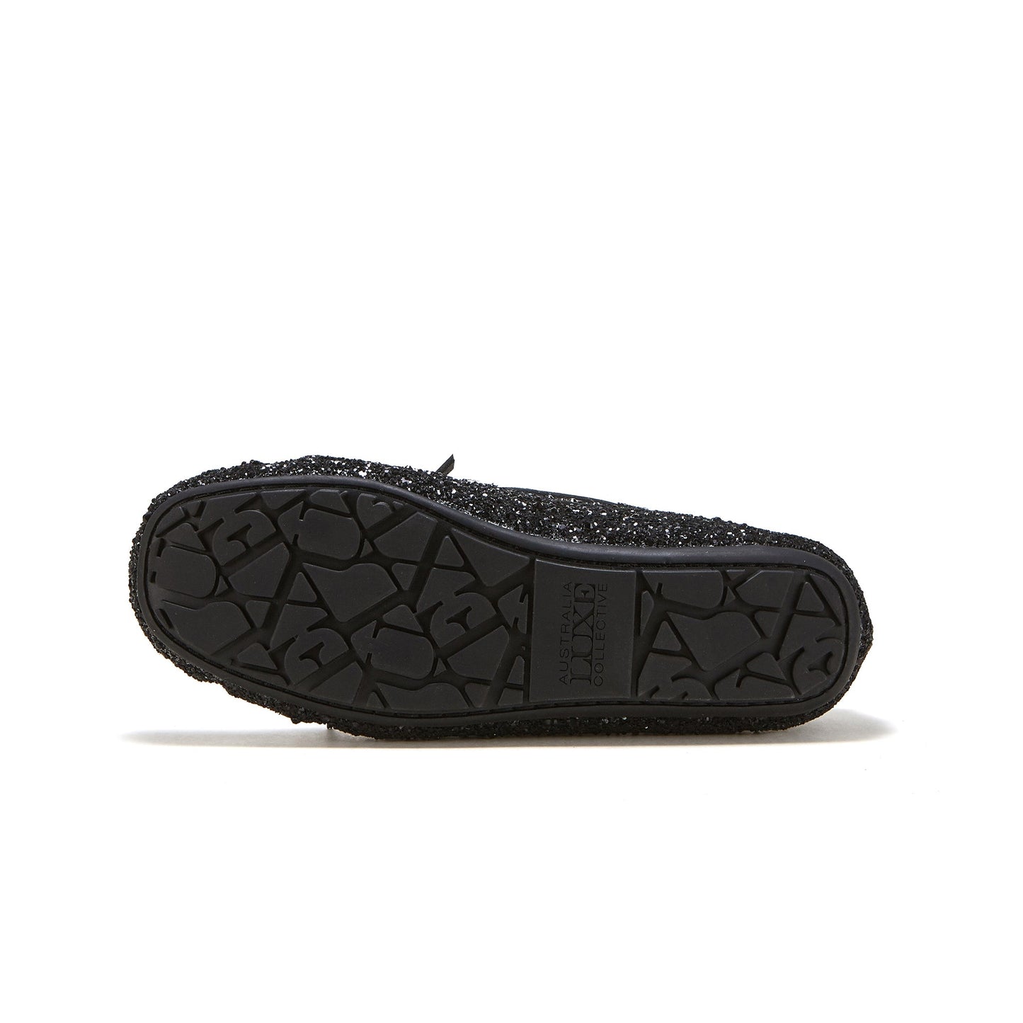 Glitter Black Moccasin Loungewear Loafer PROST