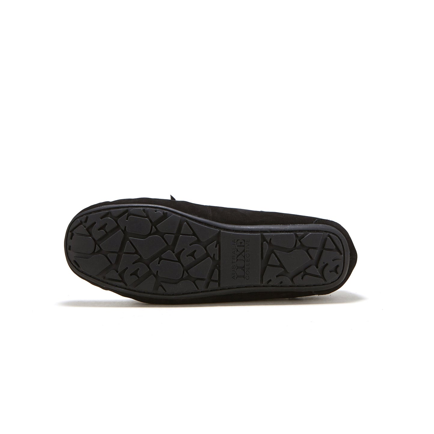 Sheepskin Moccasin Loungewear Loafer Prost Black Australia Luxe Collective