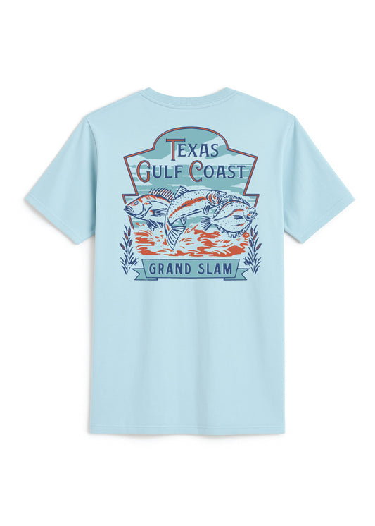 Grand Slam Chambray Pocket T-Shirt Apparel Co