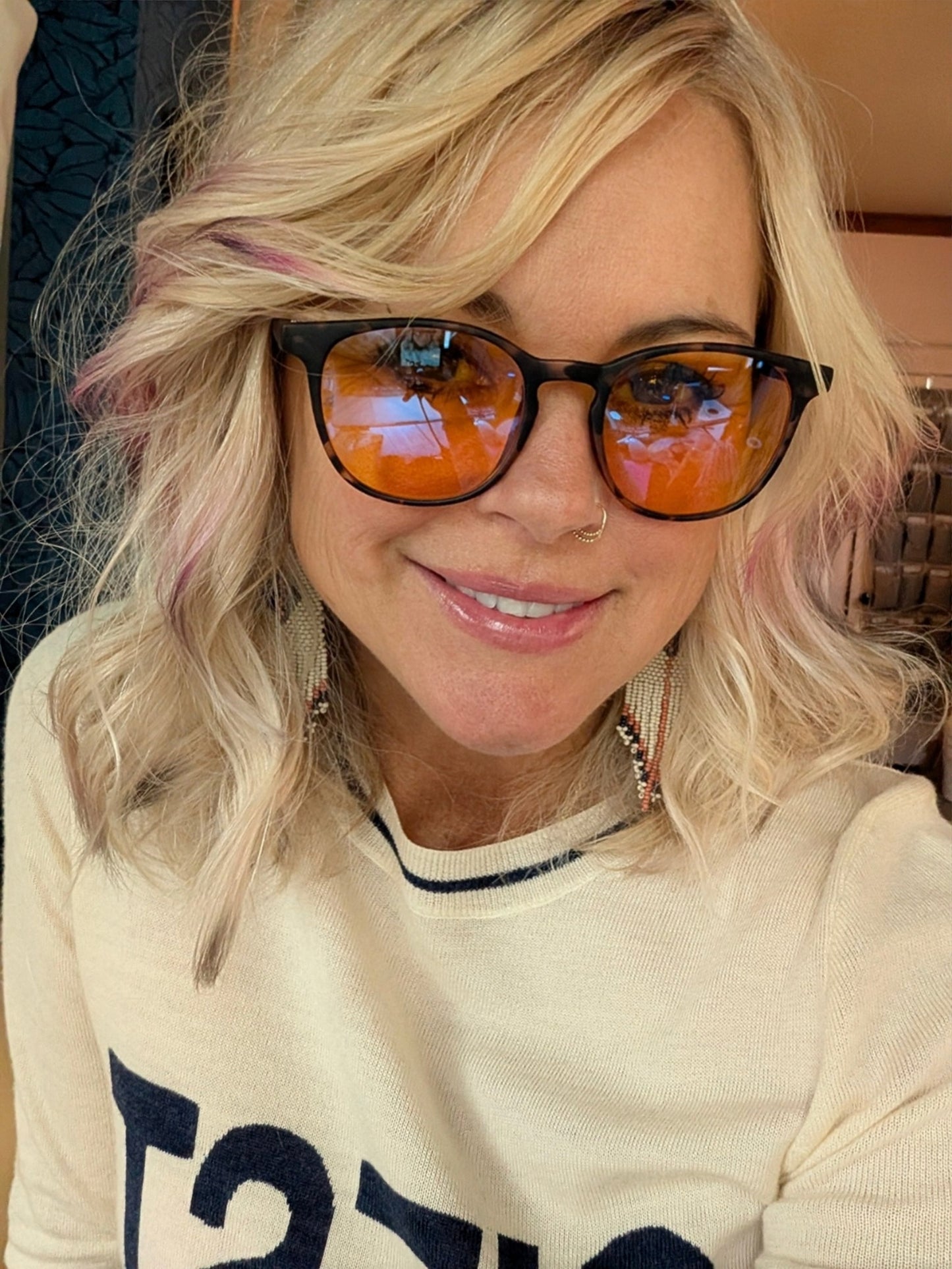 Blue Light Protection Tortoise Shell Day + Night Glasses Dreamwave Duet
