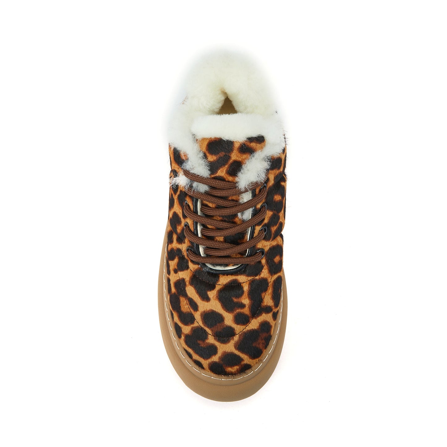 Lace Up Sneaker Ultra Low Cut Pyxis Leopard Australia Luxe Collective