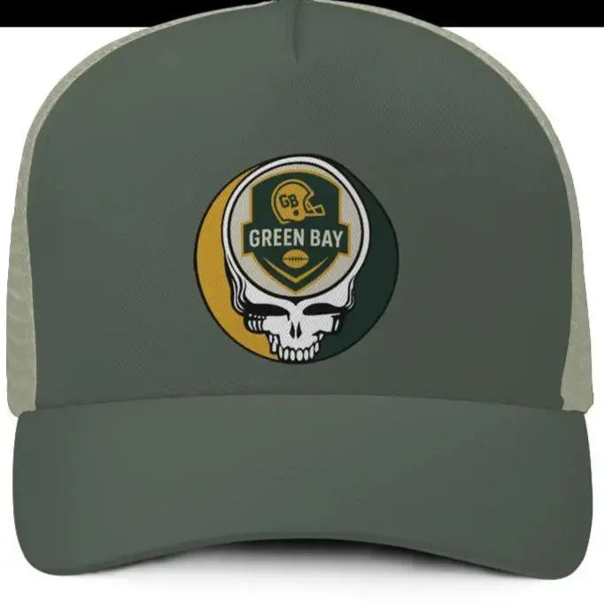 Green Bay Football Edition Stealie Trucker Cap The Gridiron Collection