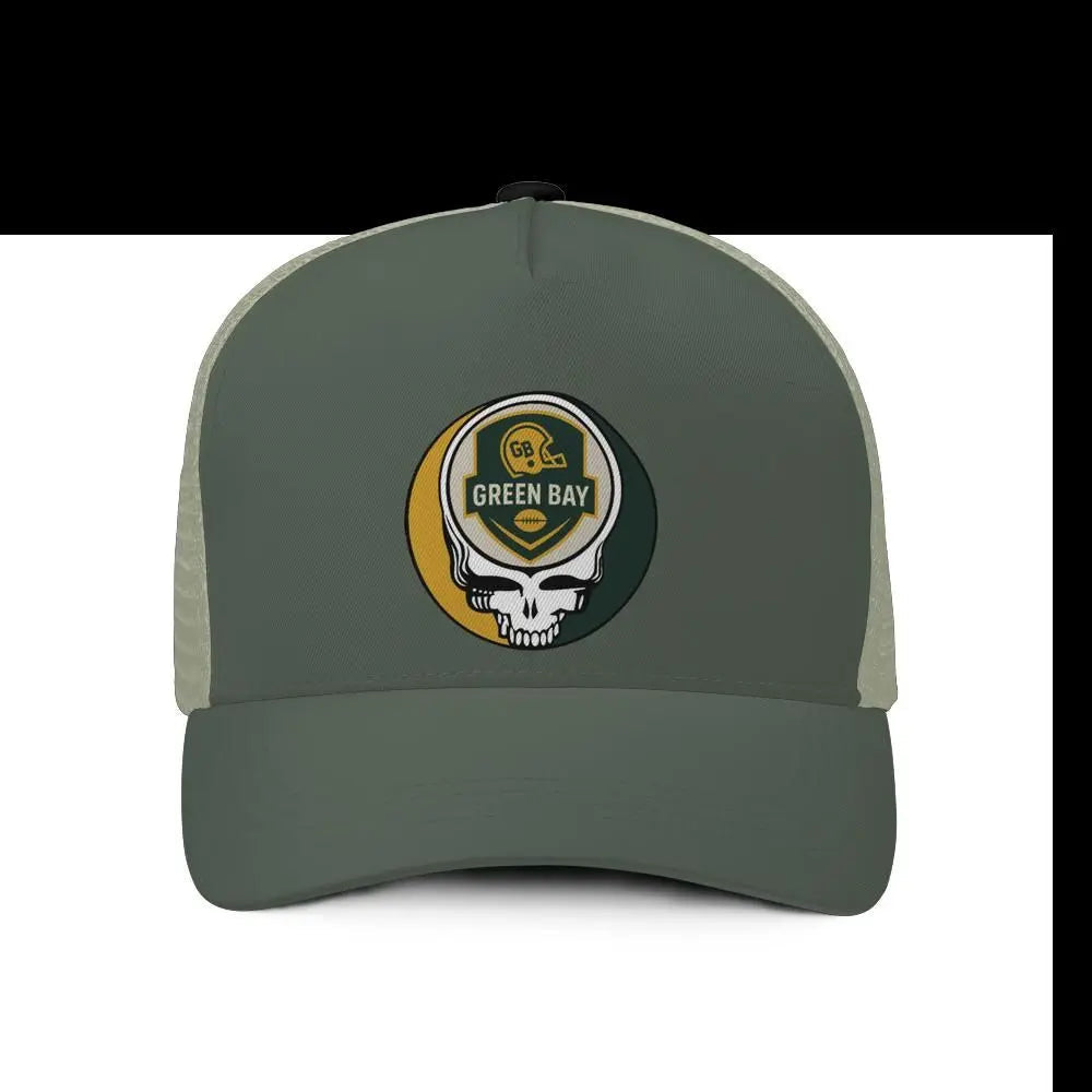 Green Bay Football Edition Stealie Trucker Cap The Gridiron Collection