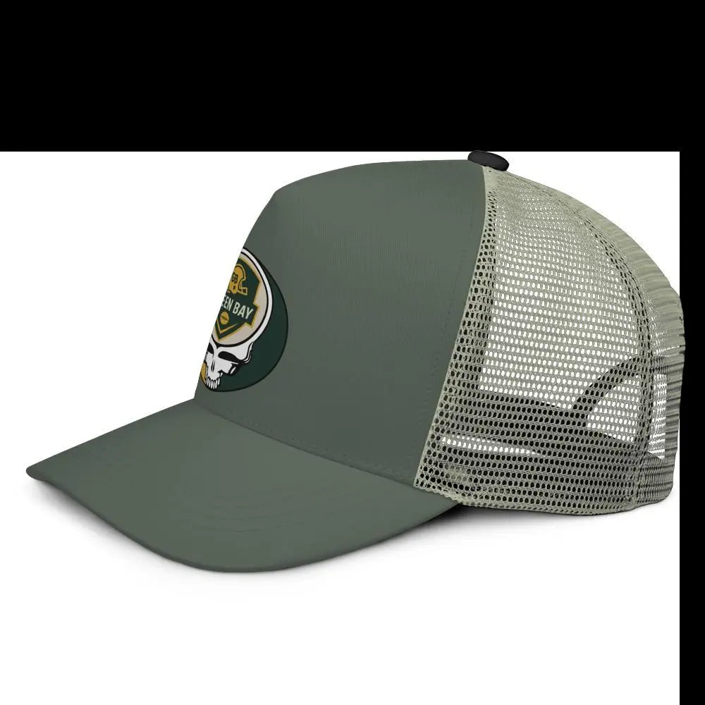 Green Bay Football Edition Stealie Trucker Cap The Gridiron Collection