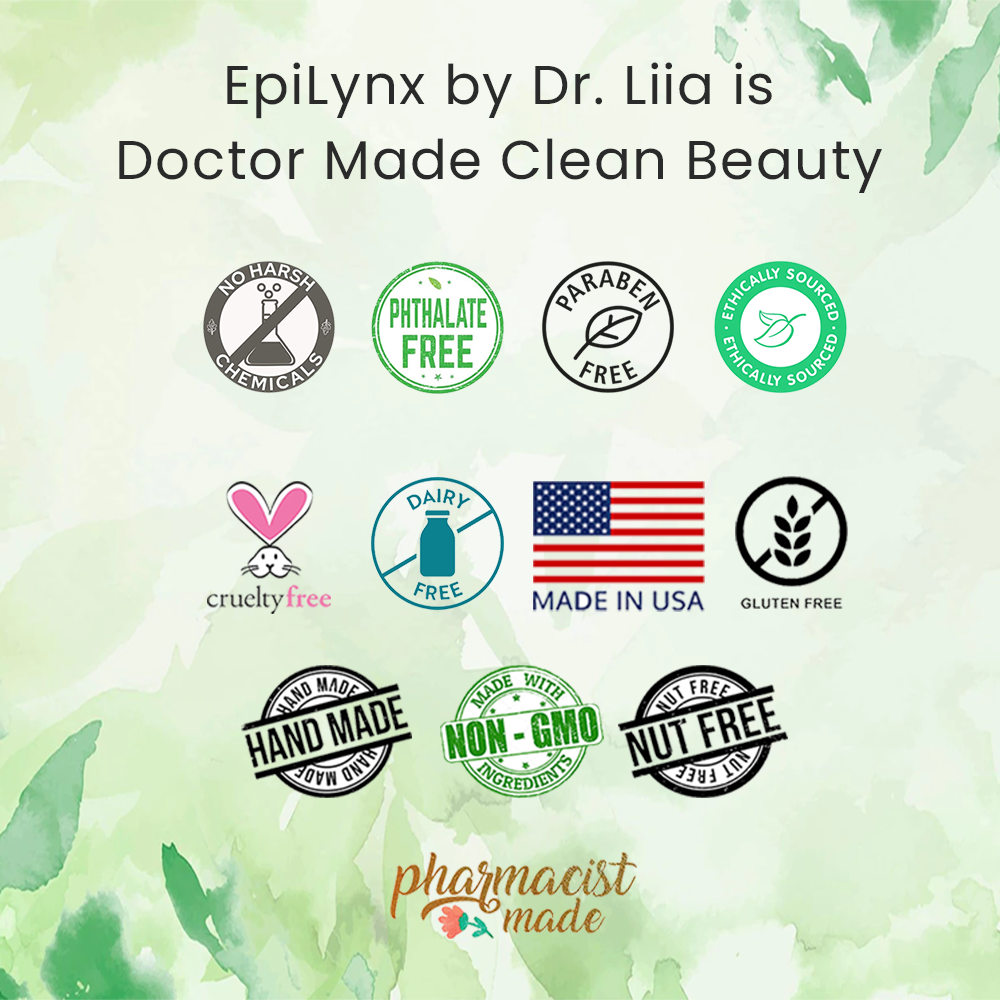 Vegan EpiSilk, Crystal Wrinkle Smoothing Face Serum - Intense Brightening and Firming Wrinkle Fix for Sensitive Skin