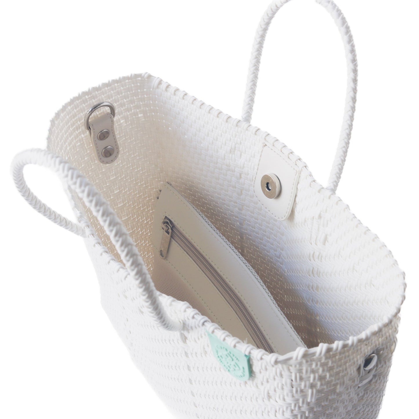 Medium Woven Crossbody Bag Eco-Friendly Resort Collection Paloma