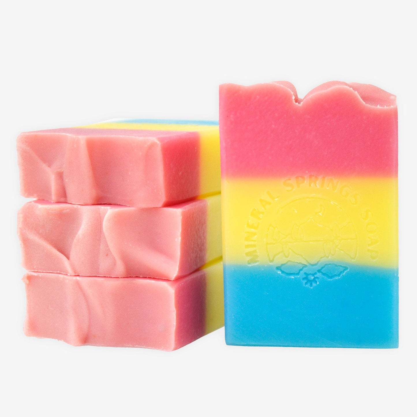Strawberry Peach Pan Pride Handcrafted Soap