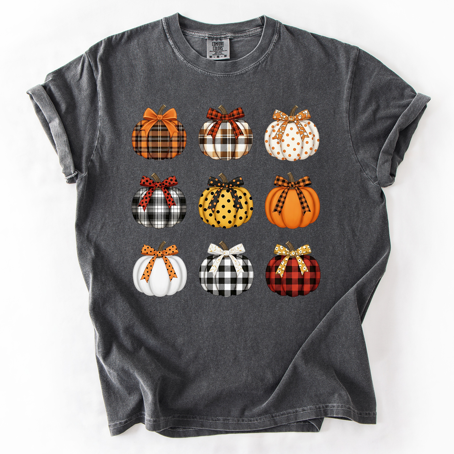 Patterned Pumpkins, Classic, Halloween, Fall, Autumn, Comfort Colors T-Shirt