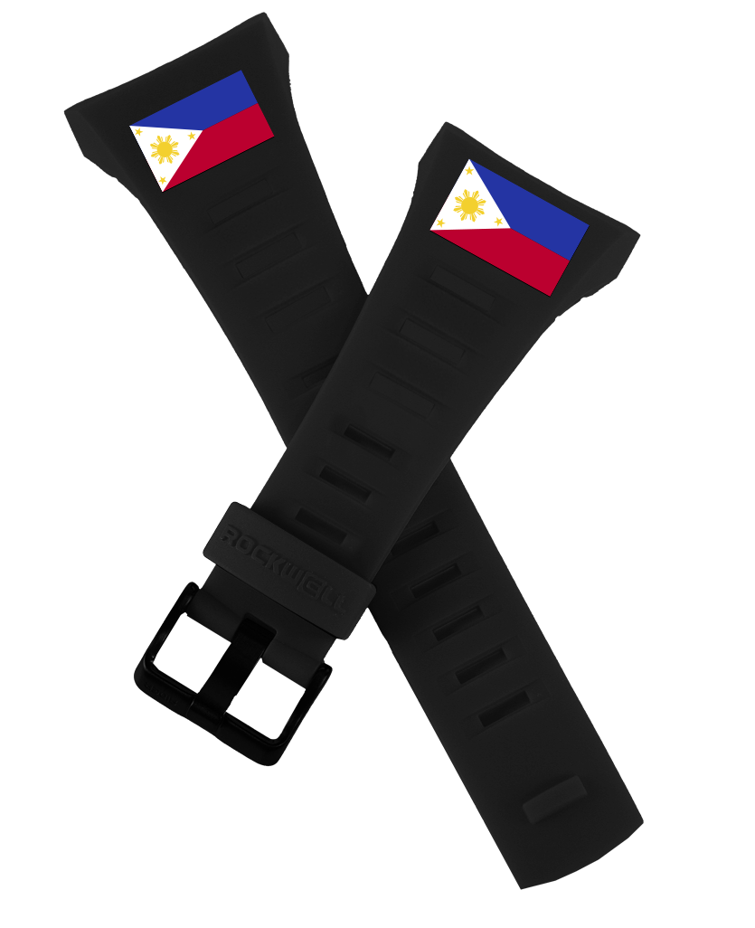 Flags of The World Edition Phantom Black Digital Watch Coliseum Fit™