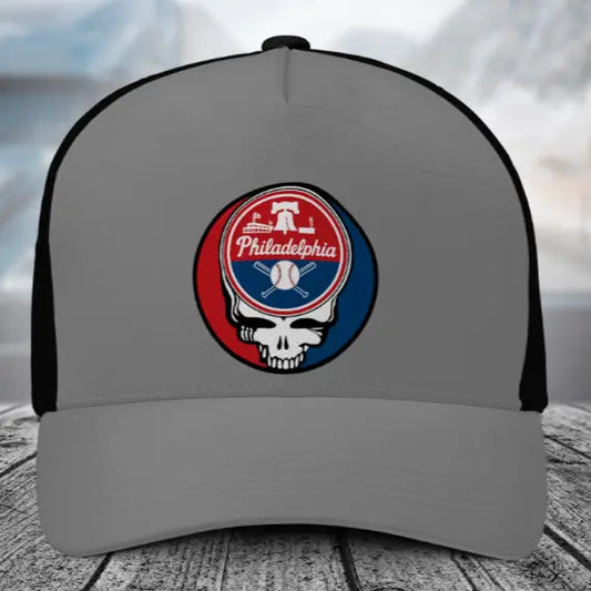 Grateful Dead Stealie Trucker Cap Philadelphia Edition Ballpark Collection