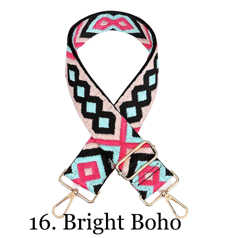 Clear with Brown Trim Vegan Leather Sling Bag Crossbody The James