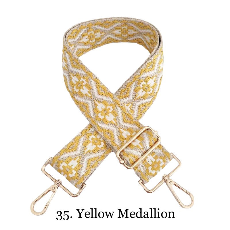 Clear with Brown Trim Vegan Leather Sling Bag Crossbody The James