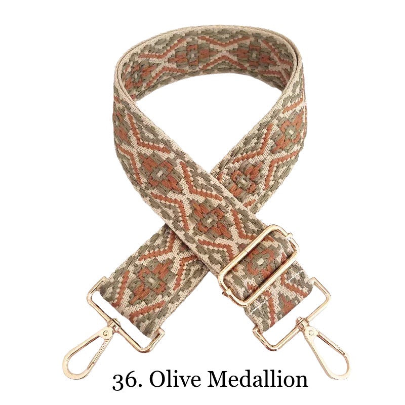 Clear with Brown Trim Vegan Leather Sling Bag Crossbody The James