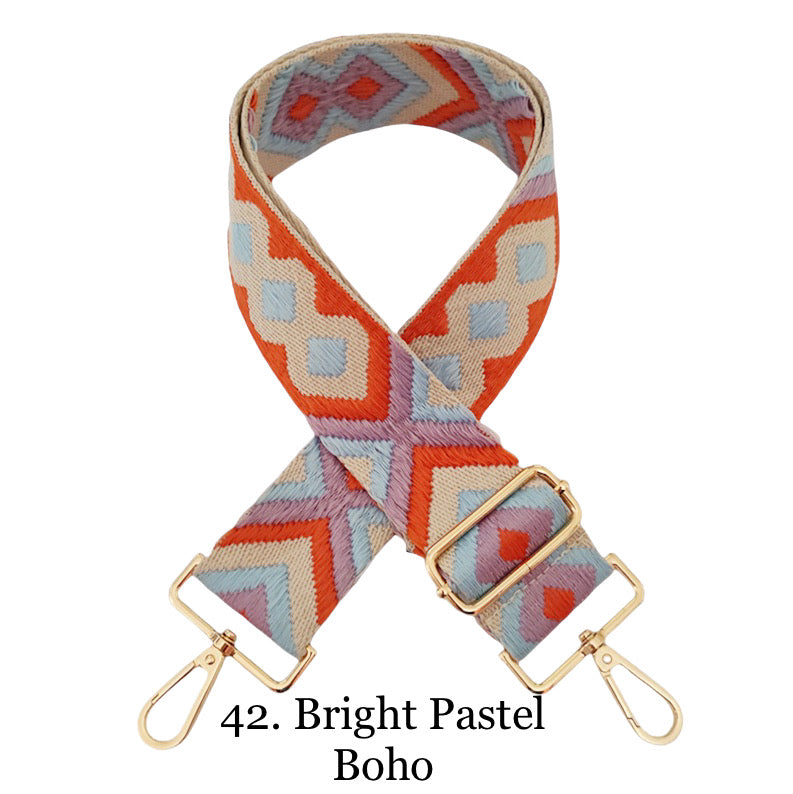 Zippered Sling Bag Brown Vegan Leather Custom Strap The Atlas