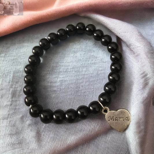Black Onyx Powerful Protection Bracelet Onyx Mama Bracelet