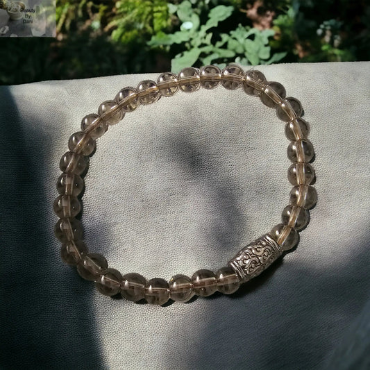 Smokey Quartz Adjustable Healing Bracelet
