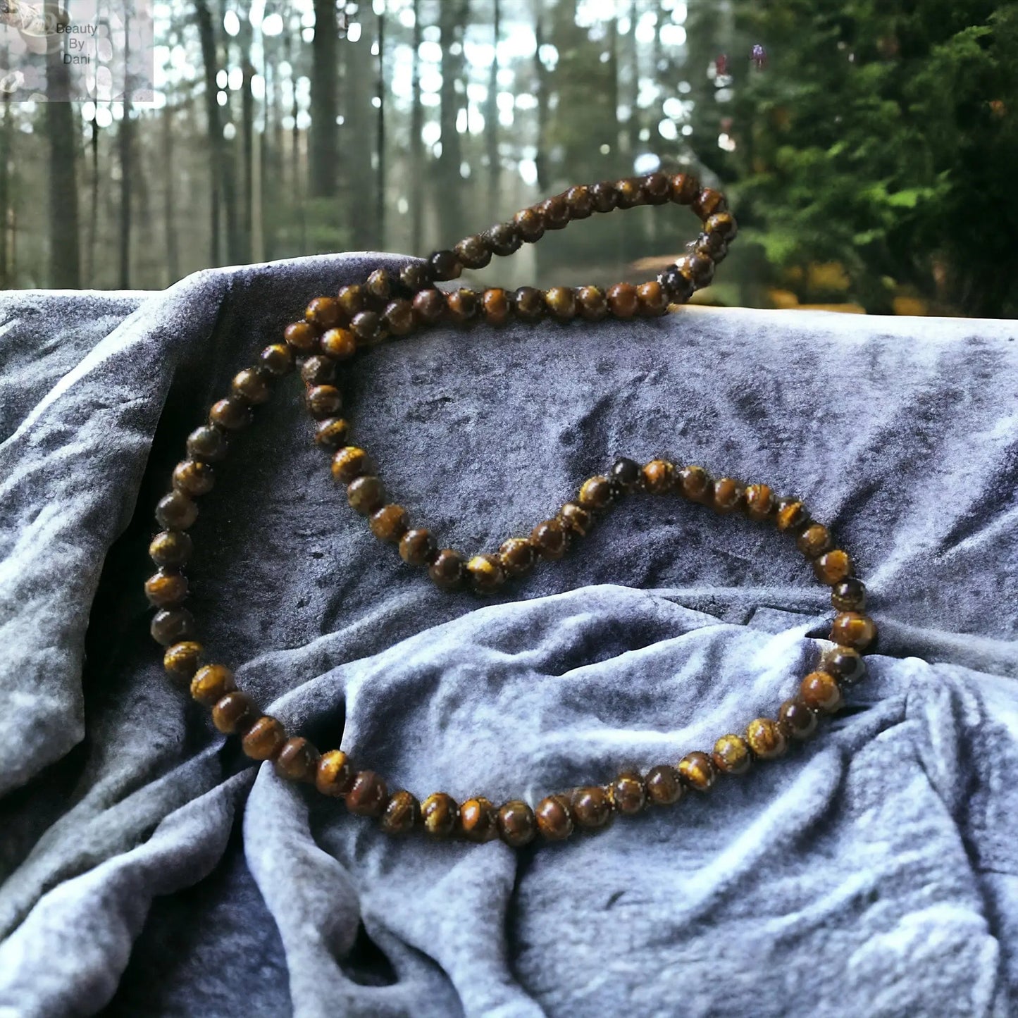 Tiger's Eye Grounding 26 Inch Necklace Beauty by Dani