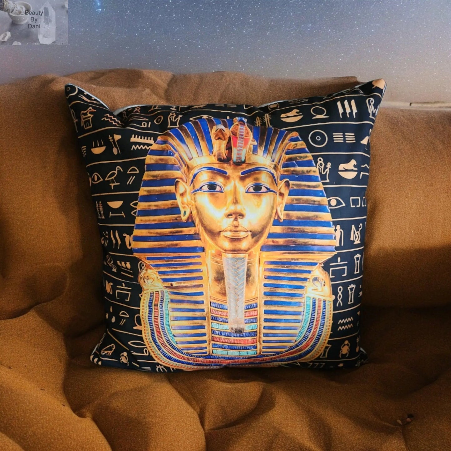 Egyptian Cotton Luxurious Throw Pillows Beauty by Dani