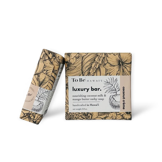 Coconut Crème Luxury Bar Soap Handcrafted on Maui