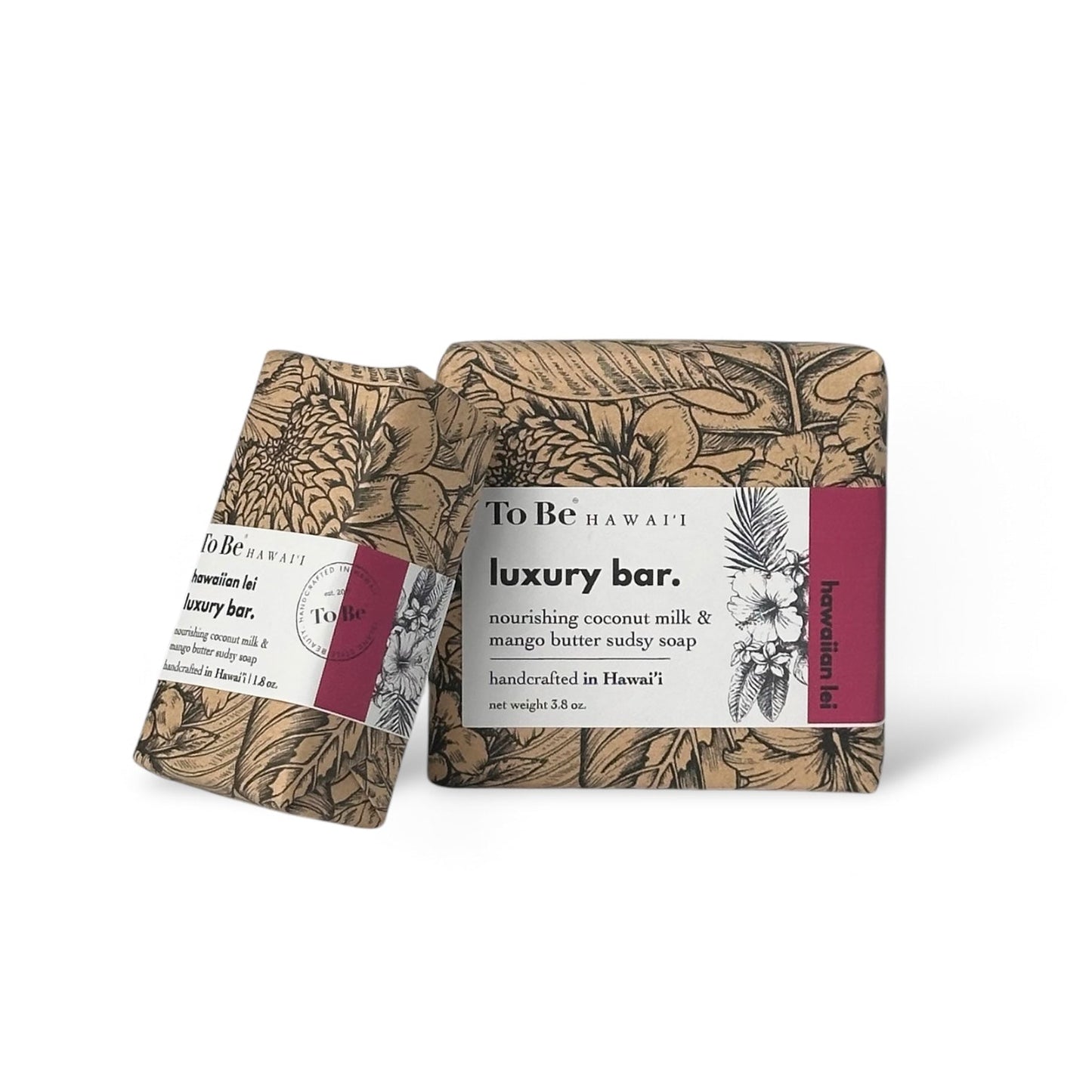 Hawaiian Lei Luxury Bar Coconut Milk Floral Soap