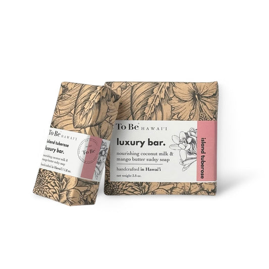 Island Tuberose Luxury Bar Soap Handcrafted on Maui