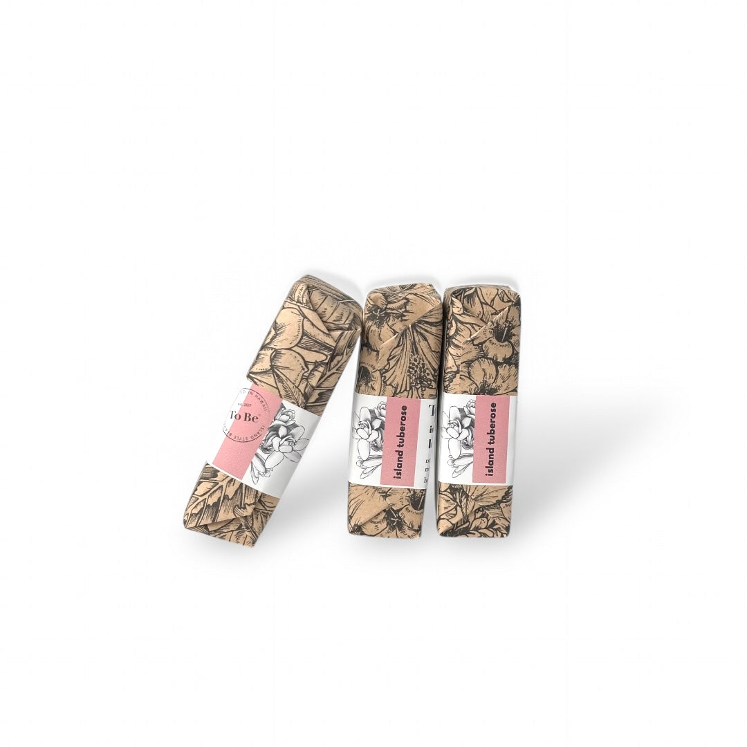 Island Tuberose Luxury Bar Soap Handcrafted on Maui