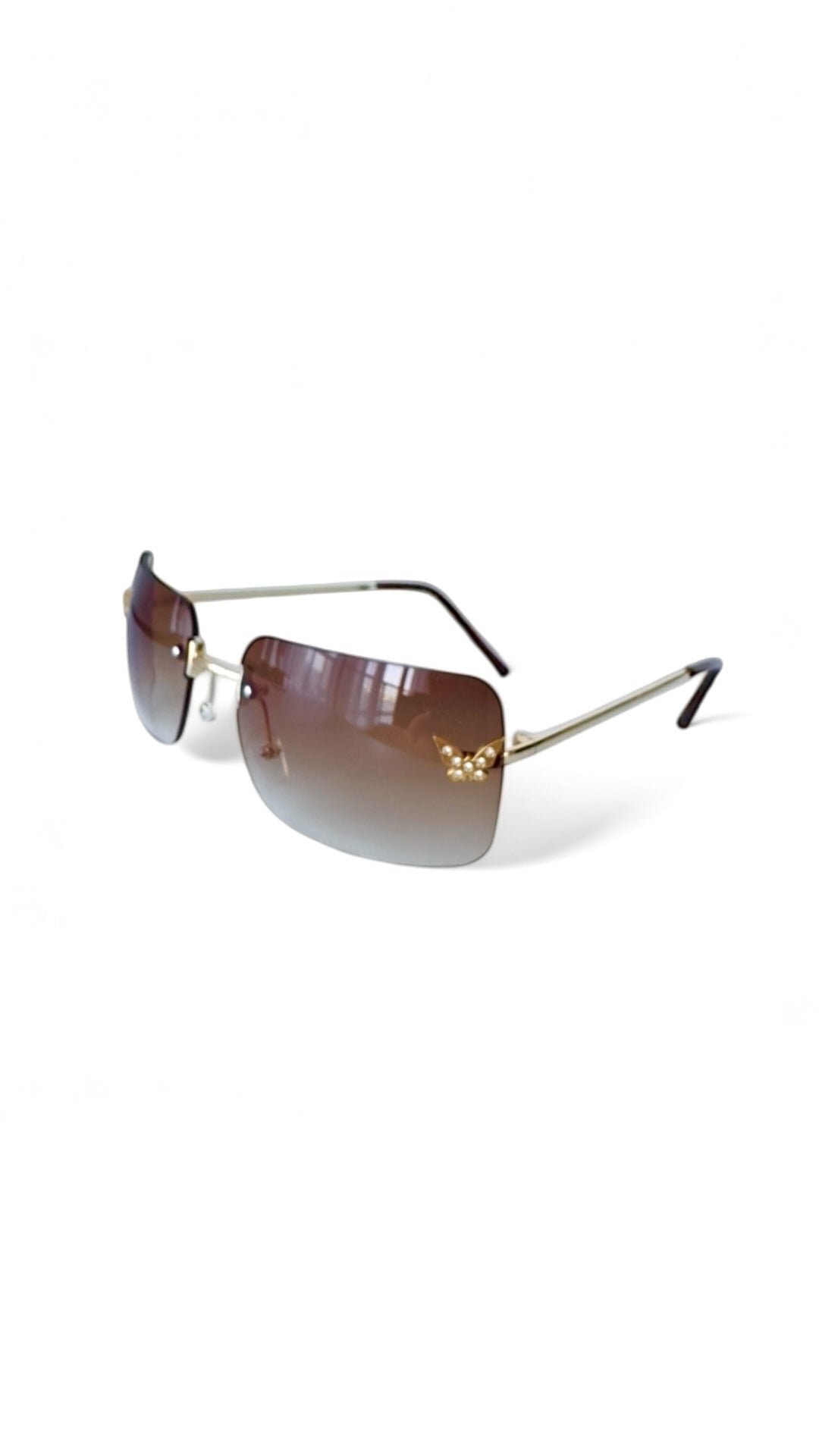 Papillon Silver Sunglasses