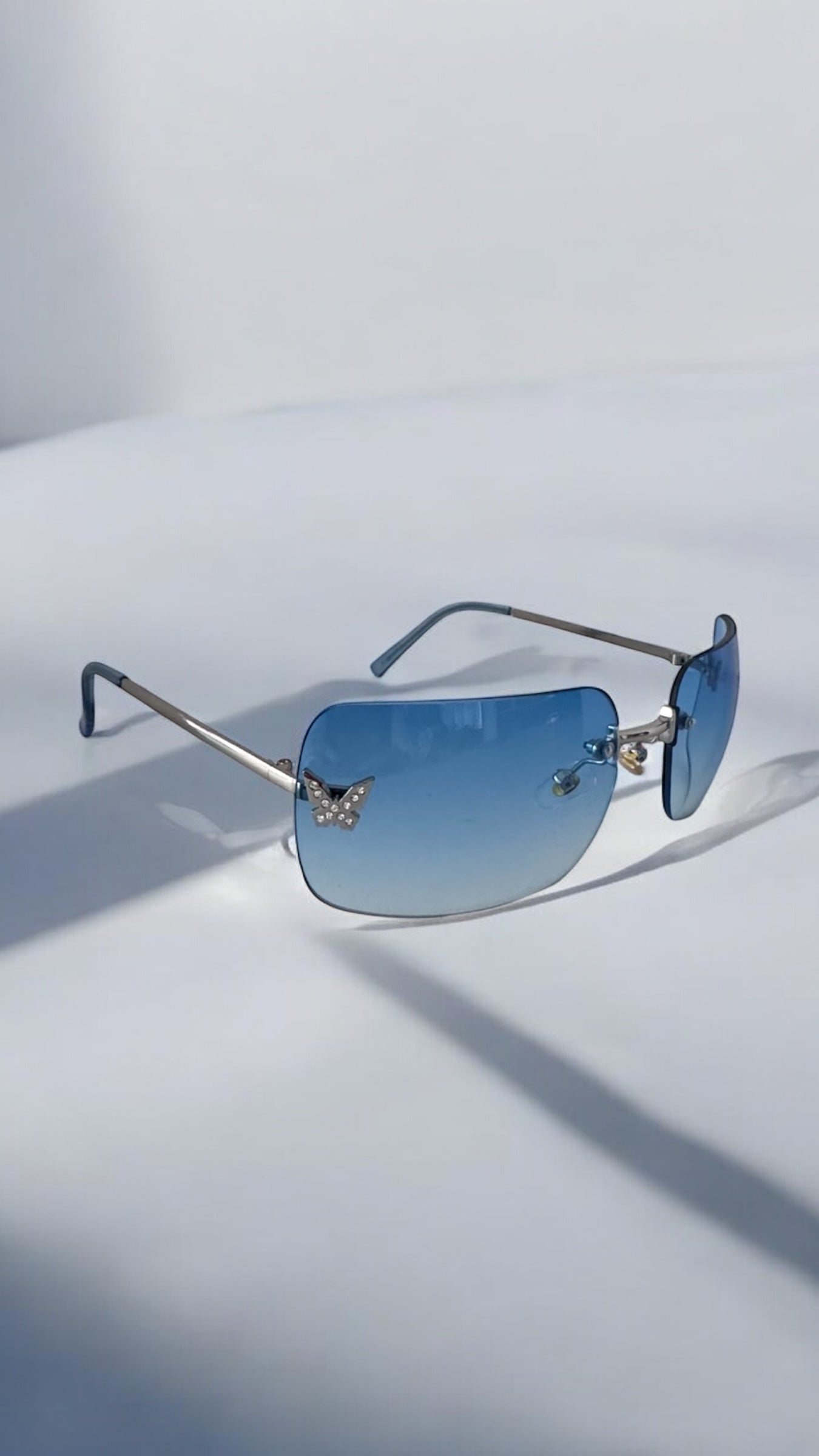 Papillon Silver Sunglasses