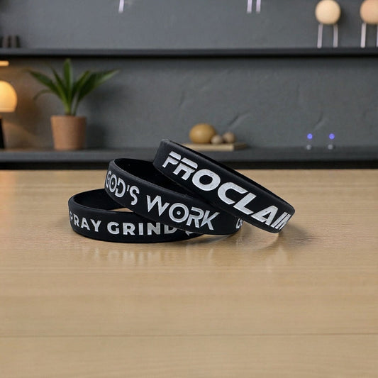 Proclaim Wrist Bands Rubber 3 Pack Proclaim