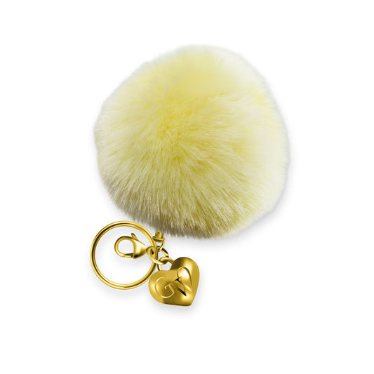 Heart of Gold Charm & Poof Pineapple Whip Glimmer Whip Lip Balm Accessory